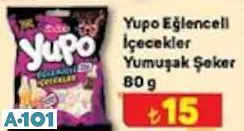 YUPO EĞLENCELİ İÇECEKLER YUMUŞAK ŞEKER 80 G